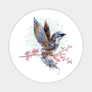 Mandala Songbird Magnet